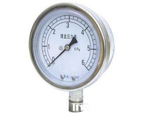 江苏智瑞科技生产的膜盒压力表